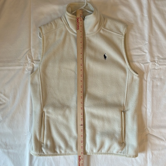 Ralph Lauren Polo Golf Women’s Polartech Vest Cream Winter White - Picture 4 of 10